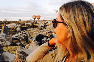 Volando en globo por Cappadocia